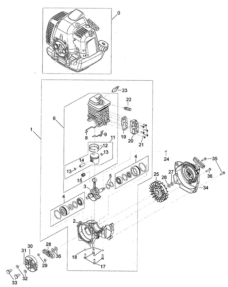 Strikemaster Solo 142 Parts Diagram